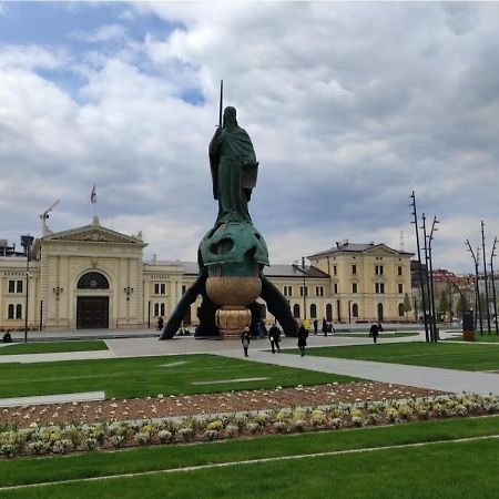 Central Monument Apartment Bojkovic Belgrado Buitenkant foto